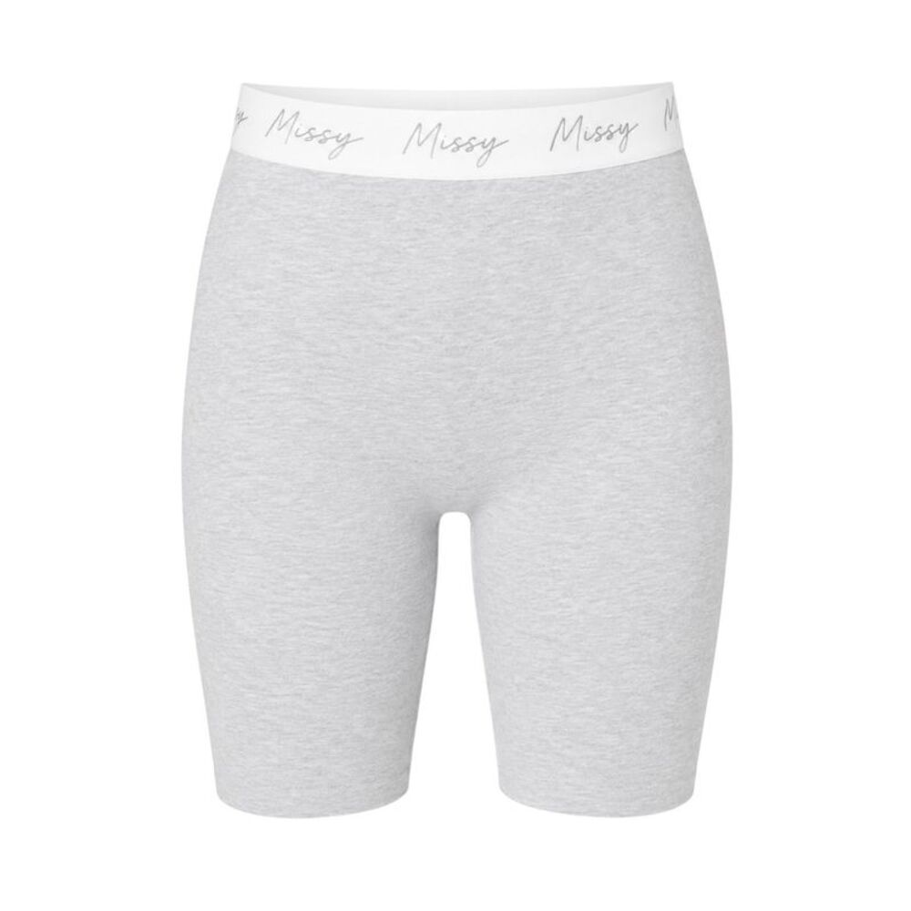 Missy Empire Womens/Ladies Jersey Cycling Shorts / Gray